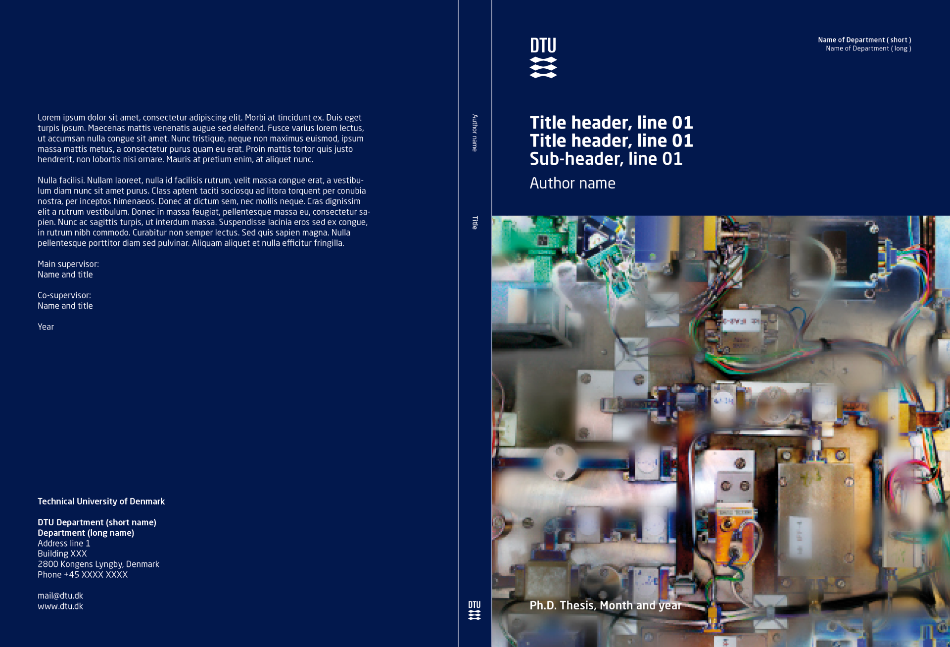 PhD Thesis cover